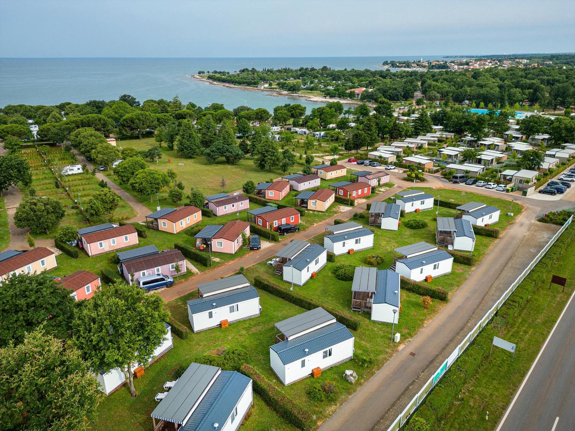 Albatross Mobile Homes On Camping Park Umag Karigador Eksteriør bilde