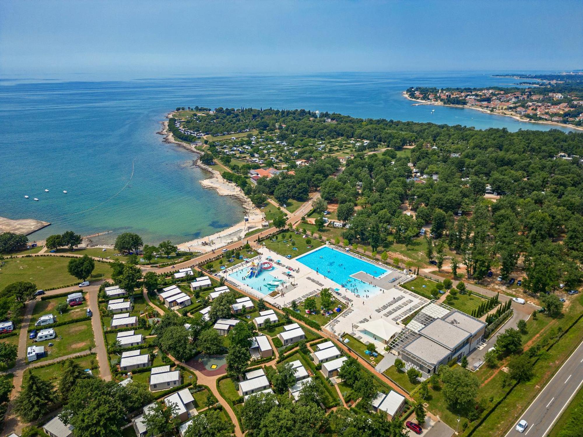 Albatross Mobile Homes On Camping Park Umag Karigador Eksteriør bilde