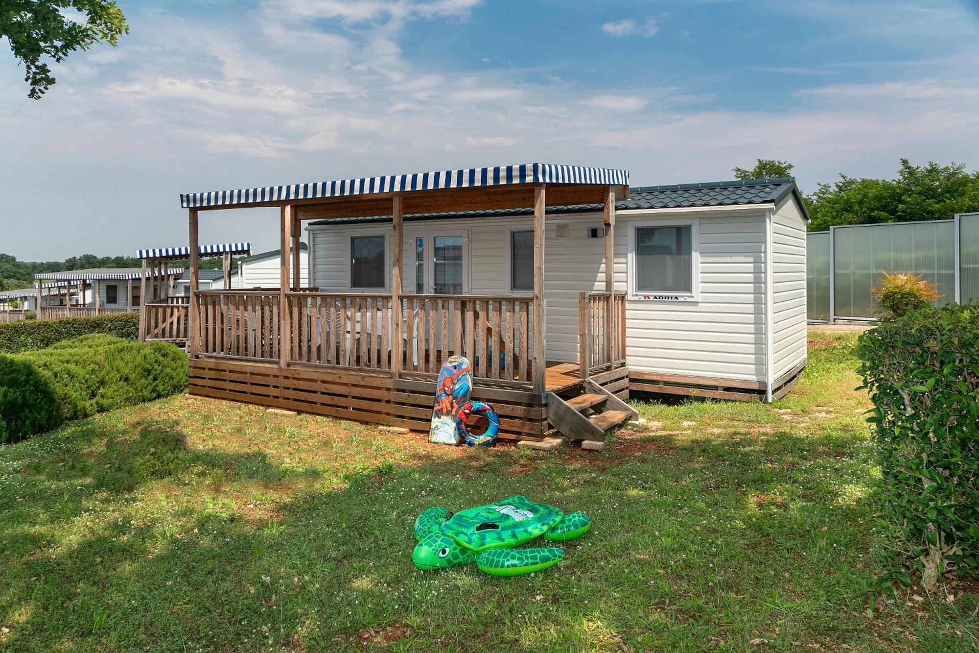 Albatross Mobile Homes On Camping Park Umag Karigador Eksteriør bilde