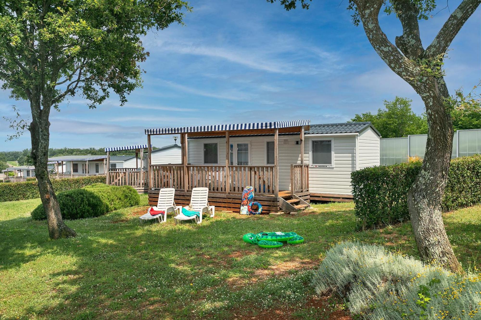 Albatross Mobile Homes On Camping Park Umag Karigador Eksteriør bilde